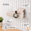 Strong Load Bearing Grid hanging basket Hanging Hook Grocery rack  Grid Panel Accessories