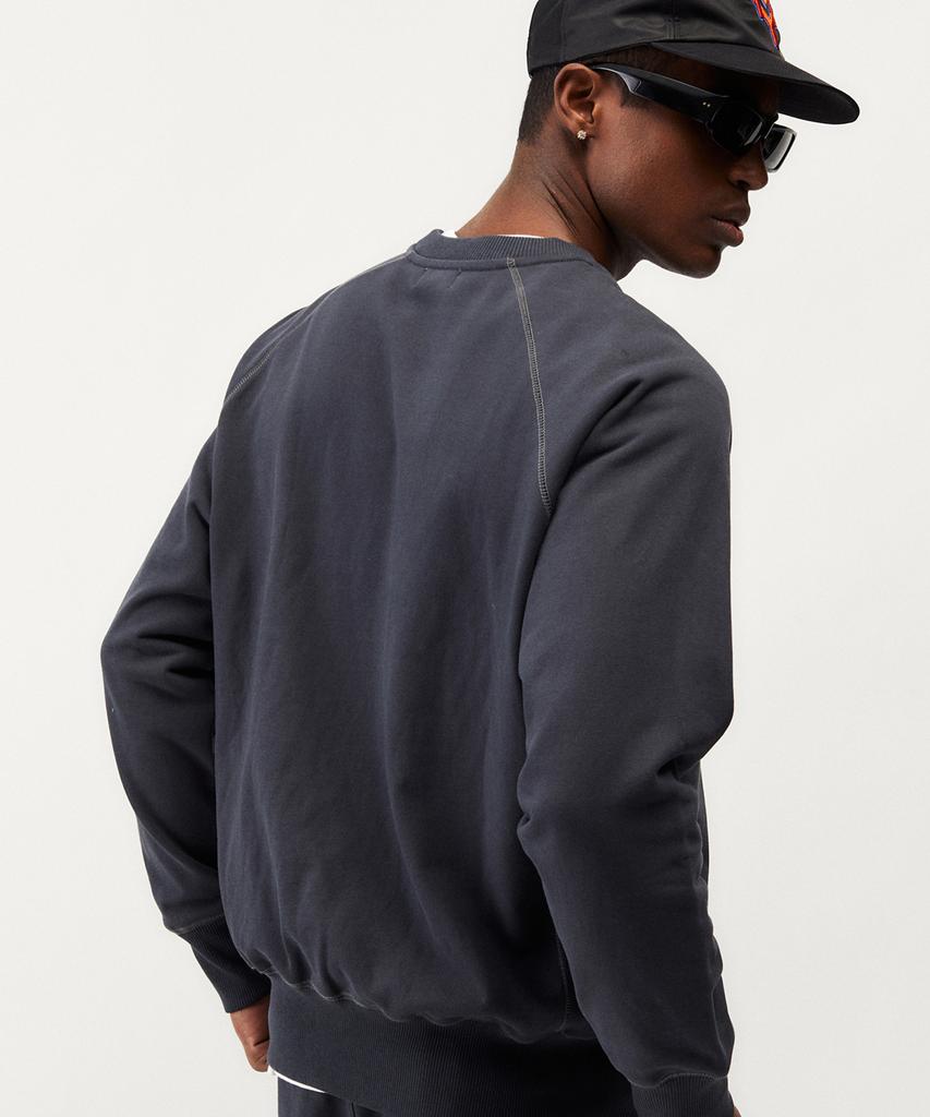 MAYOL Raglan Sweatshirt_Fade Black