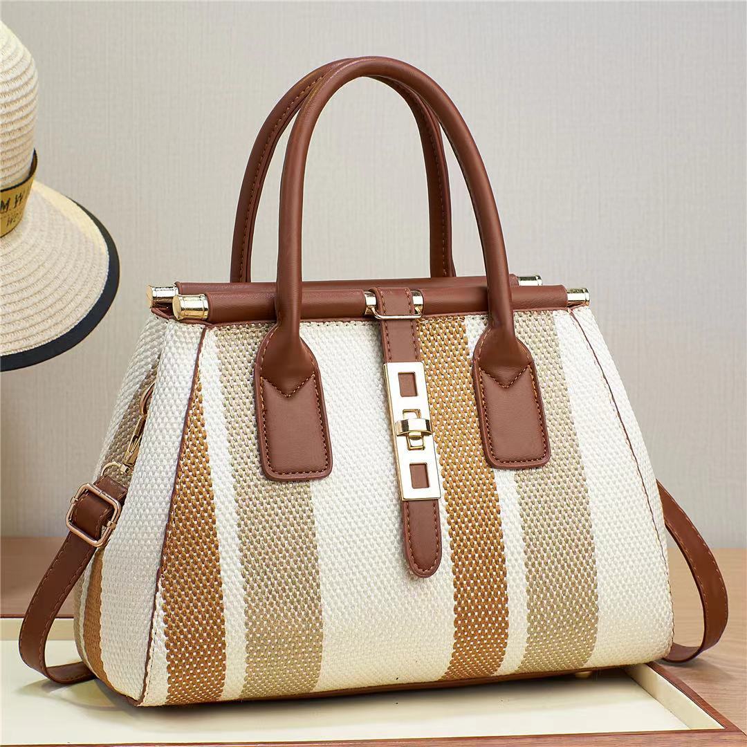 

The Latest Simple To Use Patchwork Colour Contrast Crossbody Bag Personality Women s Bag Handbag Trendy Style Shoulder Bag .