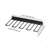 Drill Storage Rack Carbon Steel Alloy Tool Organizer Heavy Duty Holder Wall Mount for
