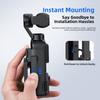 Nastavitelný magnetický držák Skládací multifunkční stolní základna Držák Odolný přenosný stojánek pro DJI Osmo Pocket 4
