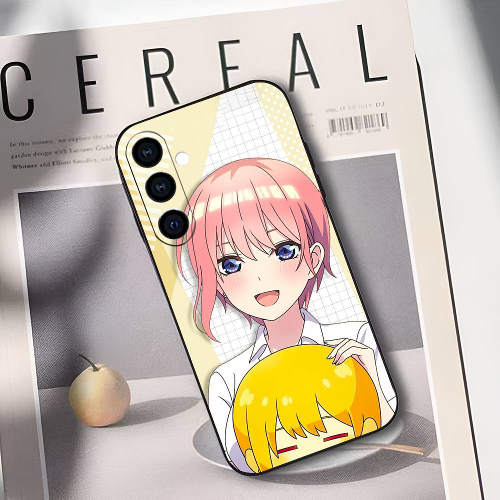 I-Ichika N-Nakano Phone Case For Samsung Galaxy A73,A72,A71,A70,A53,A52,A51,Soft Silicone Black Cover