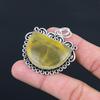 925 Sterling Silver Third Eye Chakra Multi Fluorite Gemstone New Pendant Jewelry