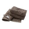 Imabari Towel Certified Face Towel Hiorie HOTEL'S Set of 3 Mocha Brown 100% Cotton Highly Absorbent Durable Plain Made In Japan Imabari Brand