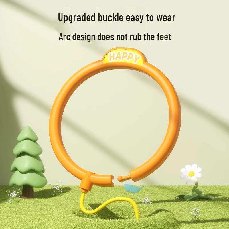 Set Minge Luminoasă Săritoare cu Inel pentru Gleznă pentru Copii - Jucărie Sportivă Intermitentă, Săritoare, Elastică pentru Băieți și Fete