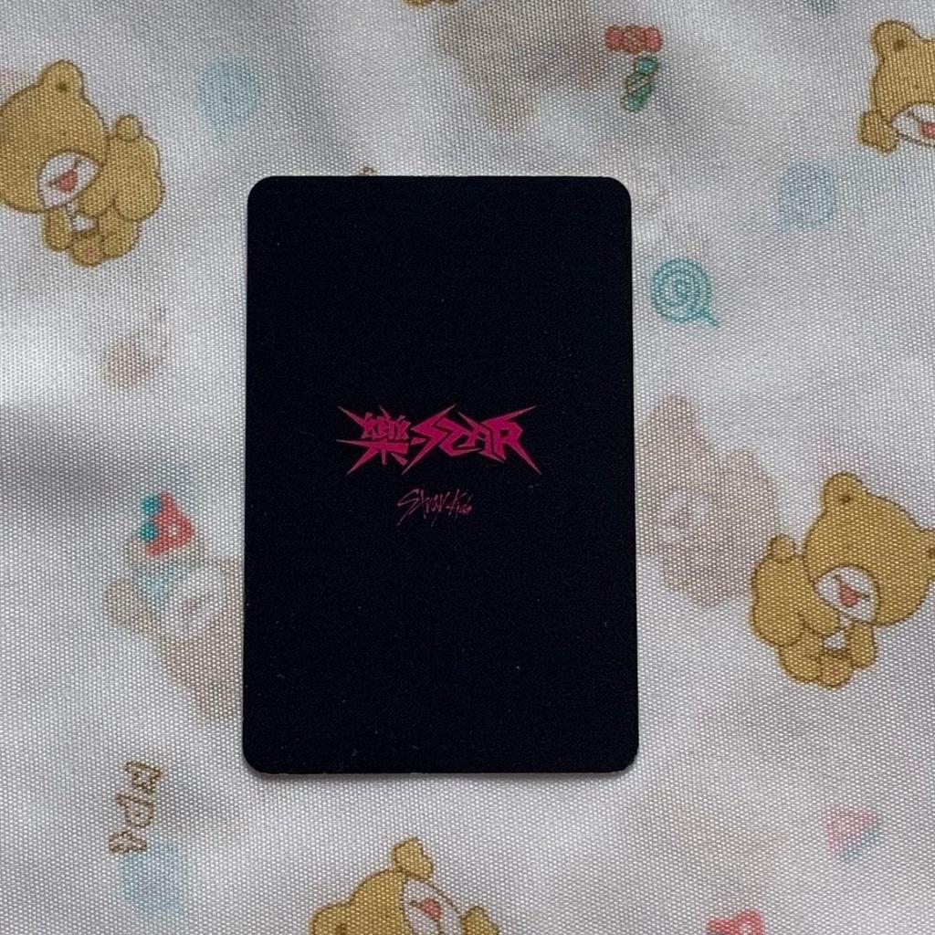 [USED] StrayKids Sanok Raku-STAR Changbin 2nd Week Limited Trading Card