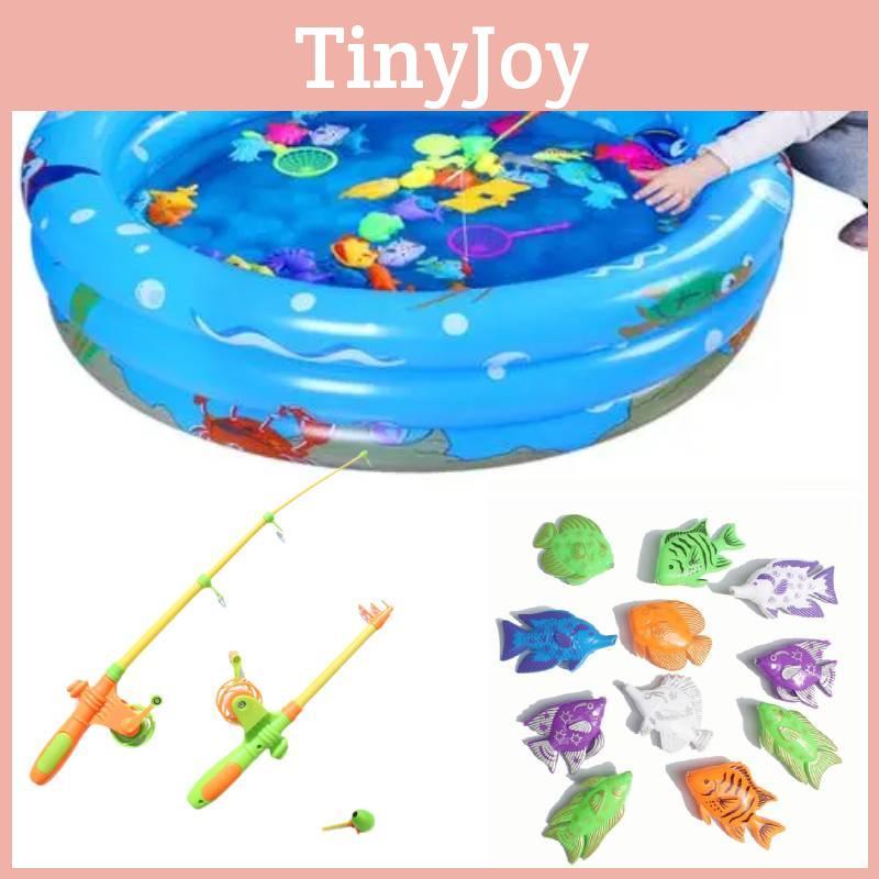 Magnetic Fishing Toy Set For Kids Summer Fun Durable Plastic Interactive Play