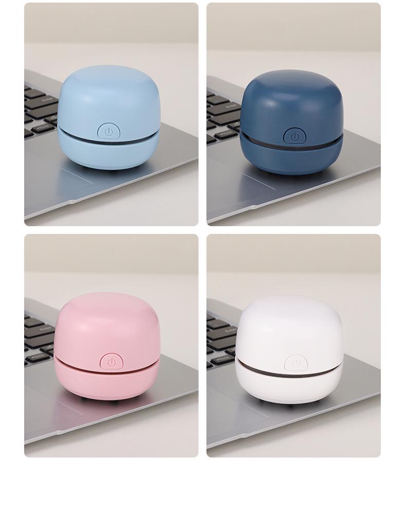 Wireless USB Rechargeable Desktop Vacuum for Pencil Shavings - Portable Dual-Use Cleaner for Study, Home, or Dorm