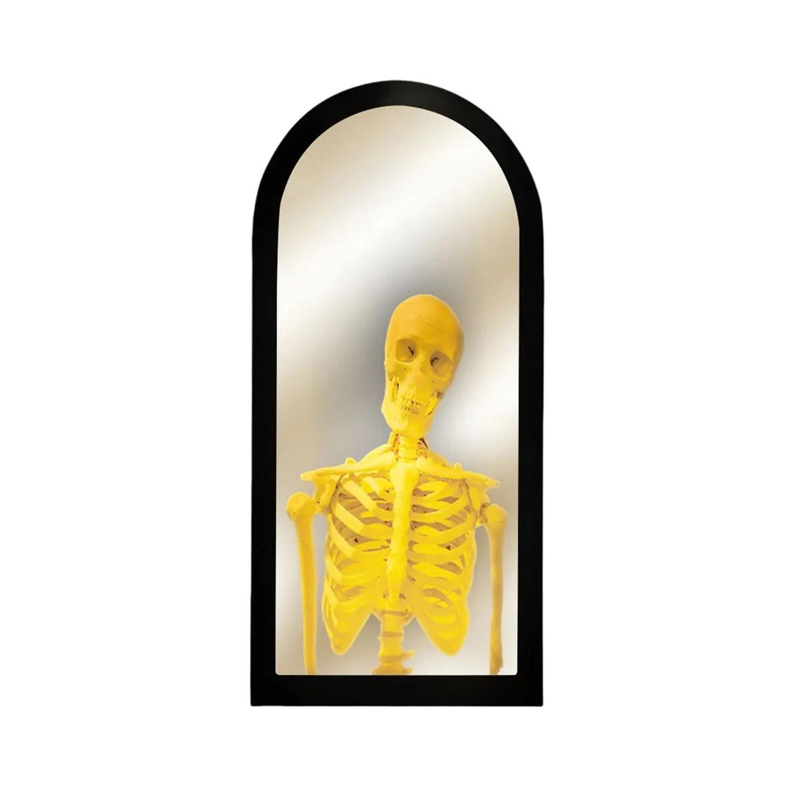 

Halloween Novelty Mirror With Creepy Eyes, Mirror LED , Spooky Haunted House Apparition For Indoor/Outdoor One Size