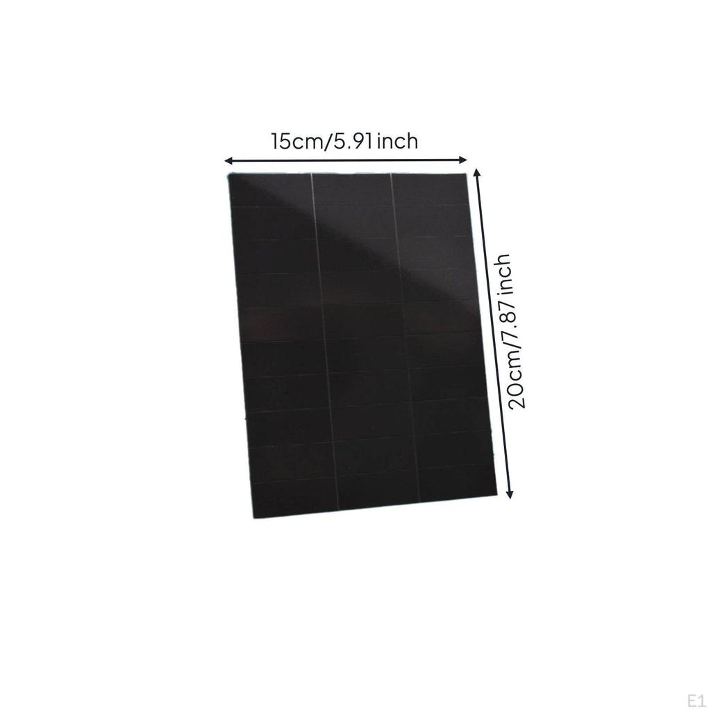 30 Pieces Blackboard PreCut Peel and Sheet Ready to Use for Teachers, Students, Classroom,