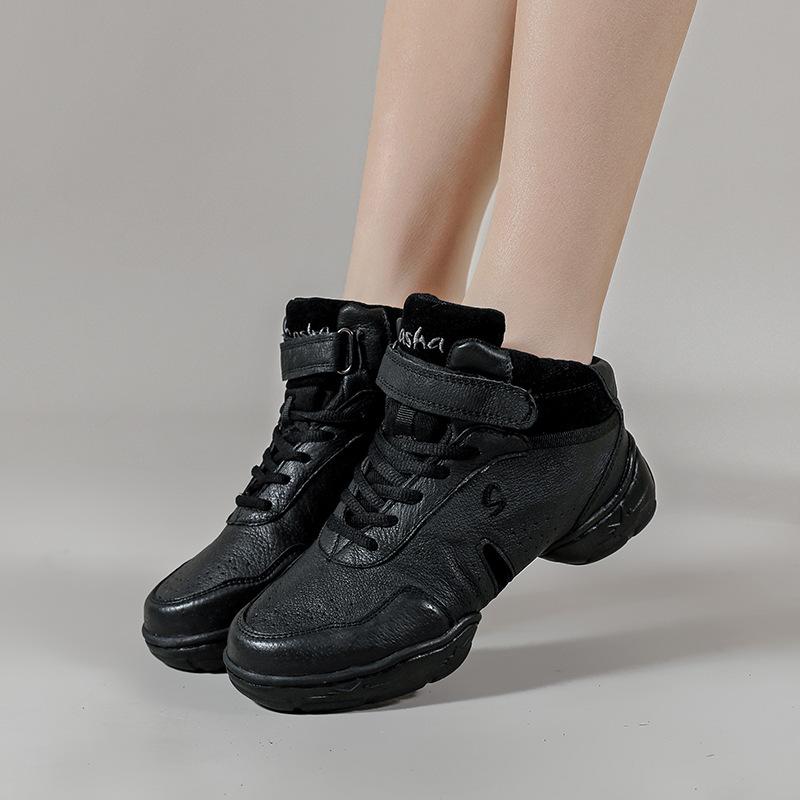 Aerobic-Schuhe, weiße Fitness-Schuhe, Sport-Cheerleading-Schuhe, weibliche Trainings- und Wettkampf-Performance-Schuhe, weiche Unterseite, Kinder