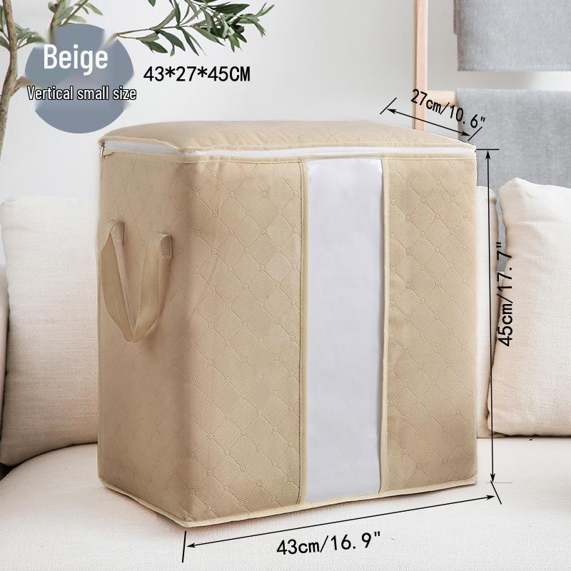 Премиальная пыле- и влагозащитная нетканая сумка для хранения одежды и одеял - Утолщенное решение для переезда 790₽