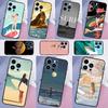 Surfbrett Surfen Surfmädchen Hülle Für Samsung Galaxy S25 S24 S21 S22 S23 Ultra S9 S10 Plus S24 FE S21 FE Handyhülle