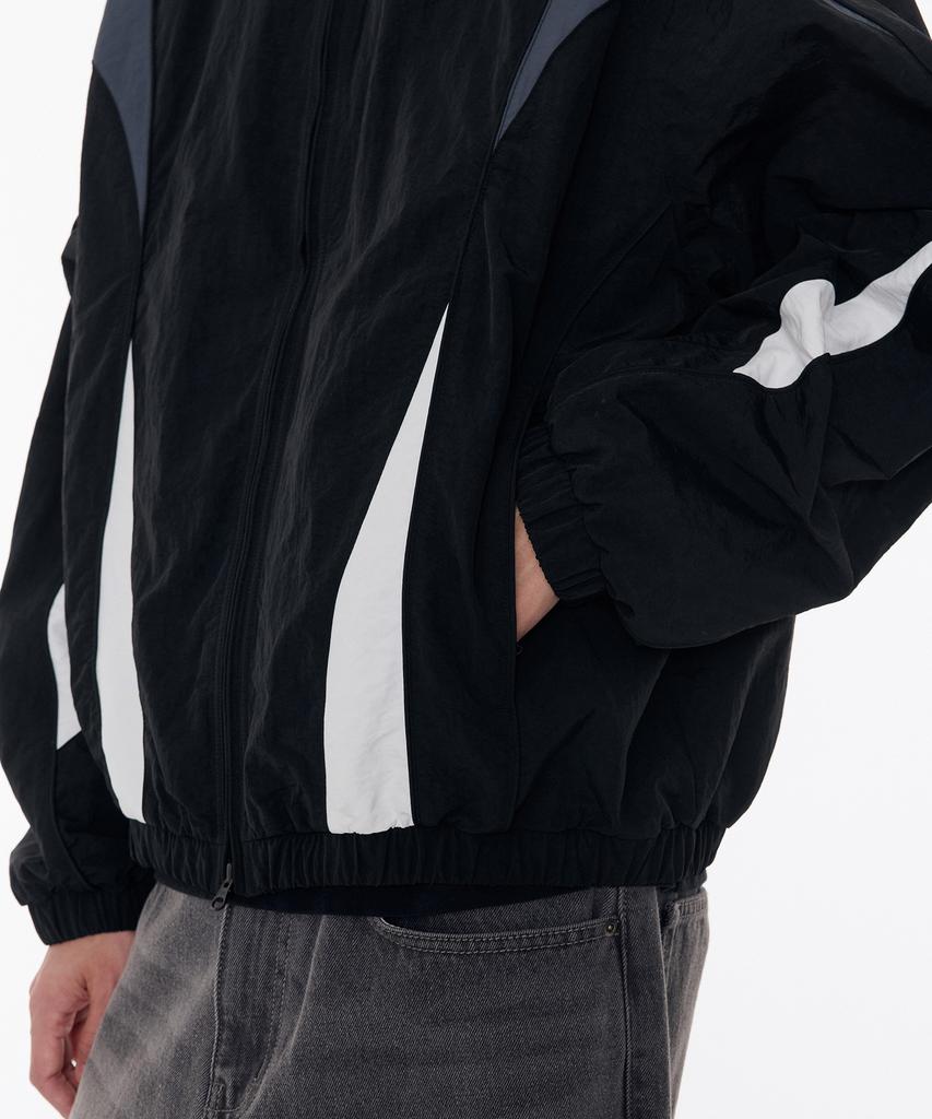 Musinsa Standard Oversized Retro Track Jacket [Black]