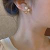 Retro Leichter Luxus Perlenstecker Koreanischer Einfacher Schmuck Weihnachtsfeier