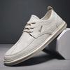 Retro Mens Boarded Shoes Light Weight High Quality Sneakers Anti Slip Solid Color Footwear Zapatos Para Hombres