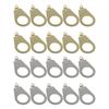 Pack of 10 Metal Electric Guitar Knob Pointer Indicators Guitar Potentiometer Markers for Precise Volumes Tone Control