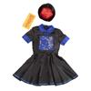 Party City Cosplay Kyoshi Girl Women's Black Blue