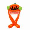 Halloween Novelty Plush Hat with -Activated Moving Ears for Costume Parties