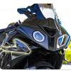 For BMW S1000RR S1000 RR 2009-2014 Fairing Fixed Wing ABS Carbon Fiber Motorcycle Accessories Side Spoiler Winglet