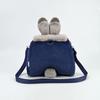Cute Zootopia cartoon Judy Nick large capacity backpack crossbody bag fluffy flap shoulder bag 0154 CLE