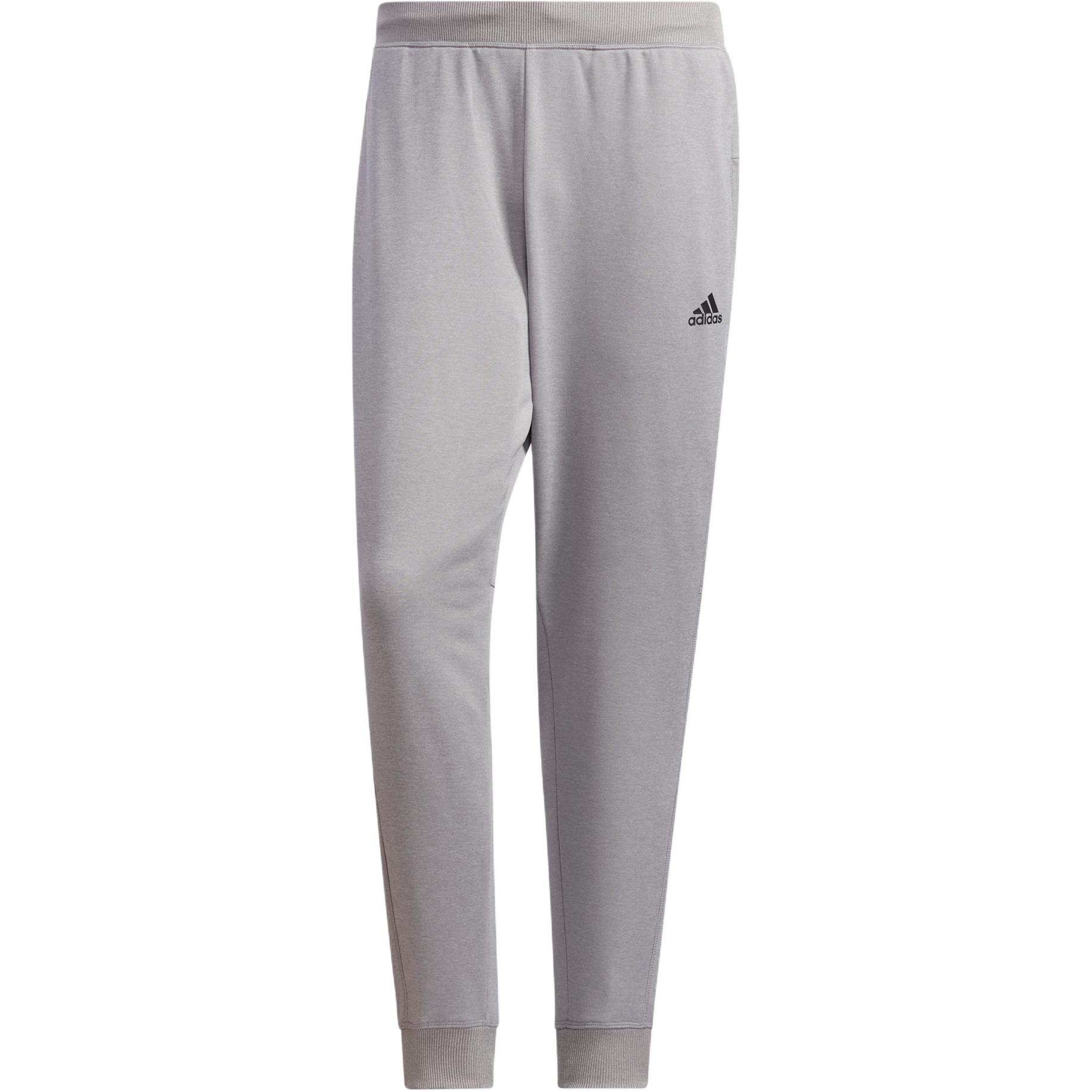 Adidas AEROREADY Casual Pants Men s Medium Heather Gray GN0805 175/76A/S