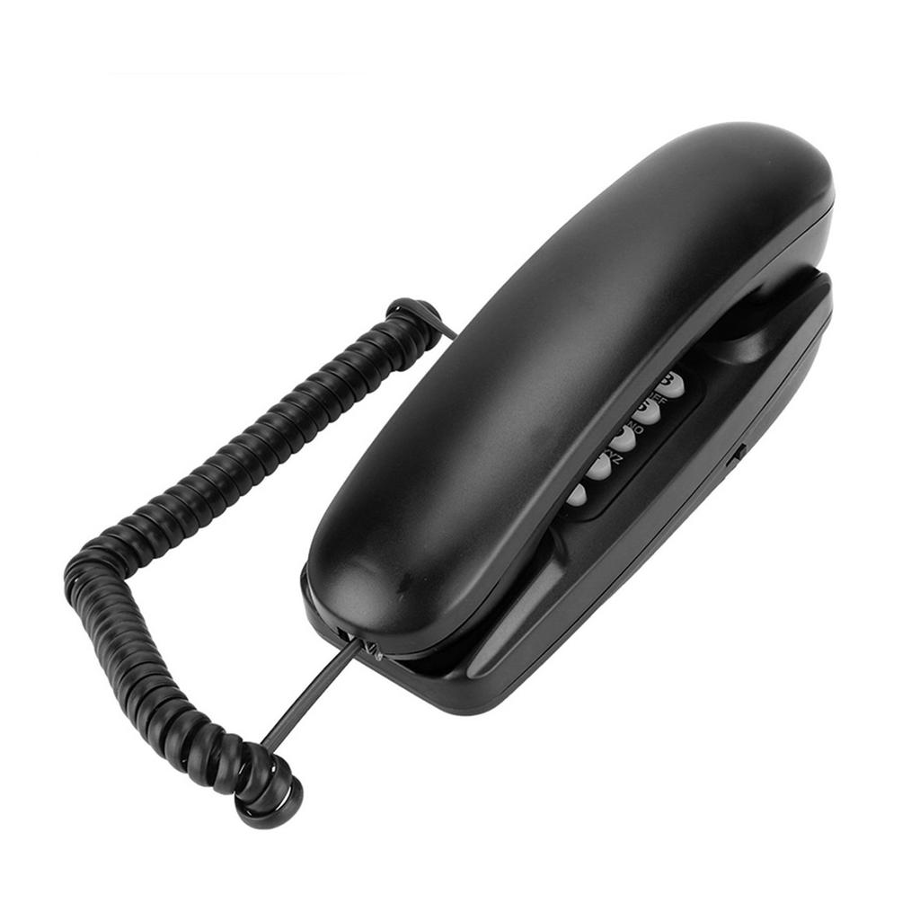 Wall Mount Landline Telephone Extension No Caller ID Home Phone For Hotel Family