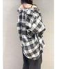 Lily Brown Flannel Shirt Black Women's LWFB251010,