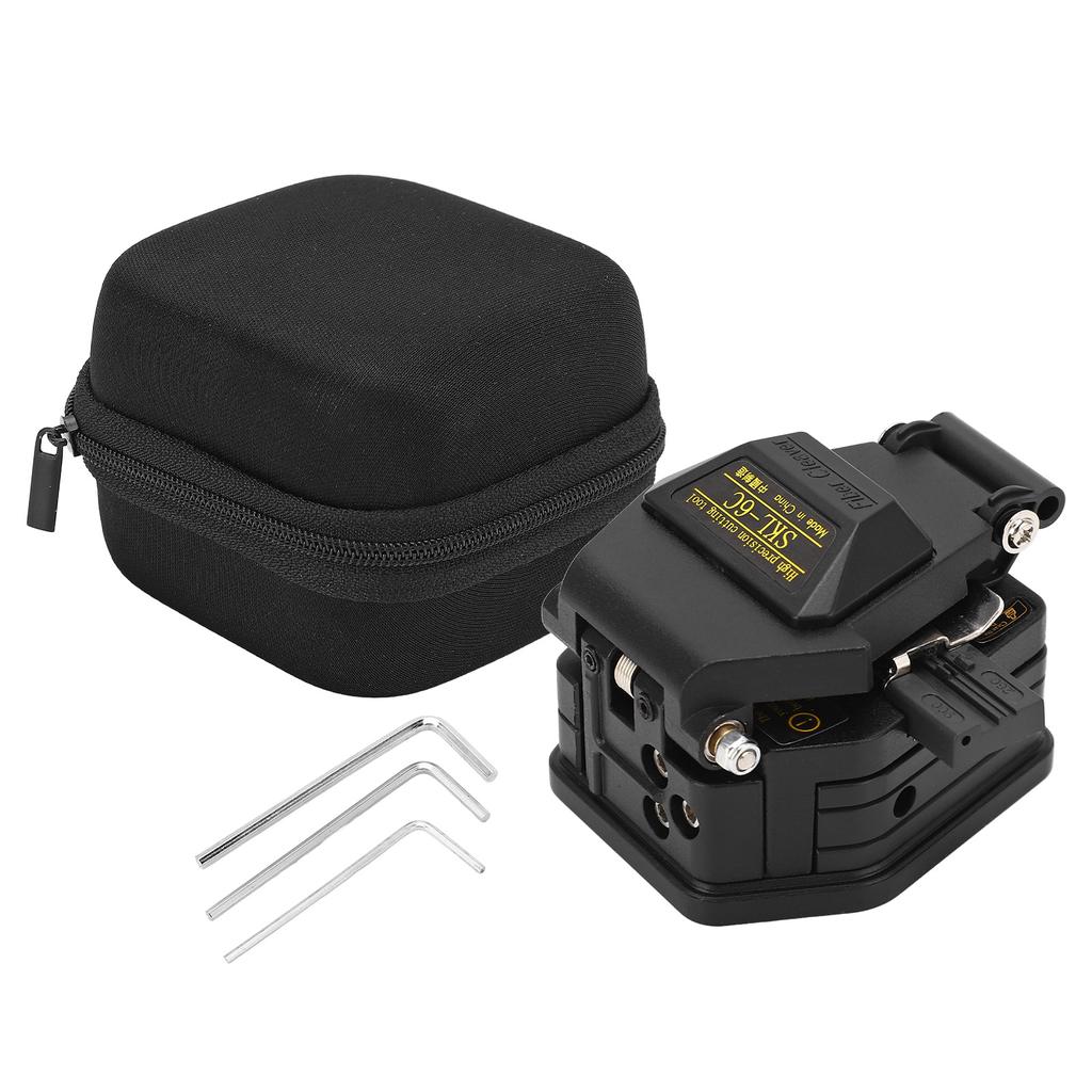 SKL 6C Fiber Cleaver Automatic Rebound Cable Cutting Fiber Optic Tool for Cold Connection Welding