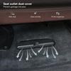 For BMW 3 Series G20 G21 G28 2019-2024 2Pcs Car Accessories Under Seat Air Conditioning Outlet Cover Trim Car Stickers