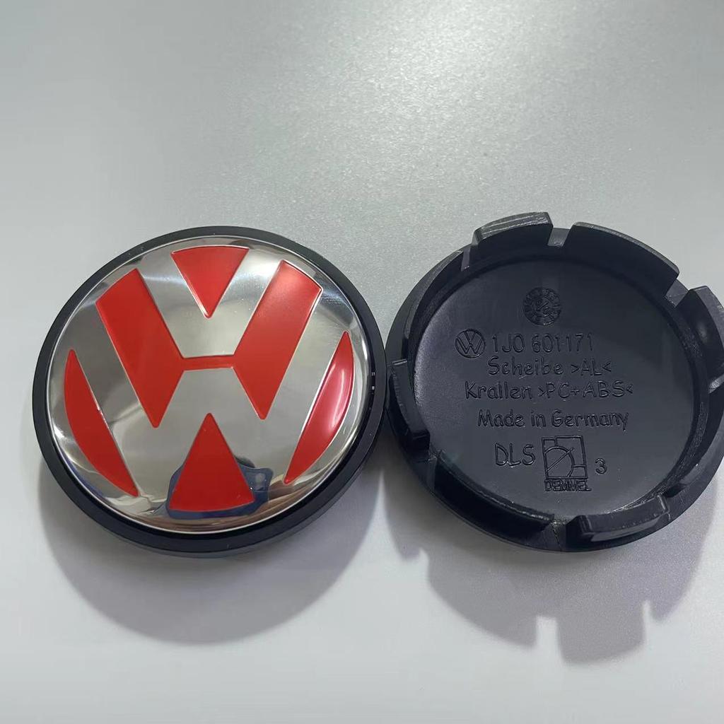 Volkswagen R GTI Radkappen-Emblem - Wolfsburg Mittelkappe für Magotan, Touran, Sagitar