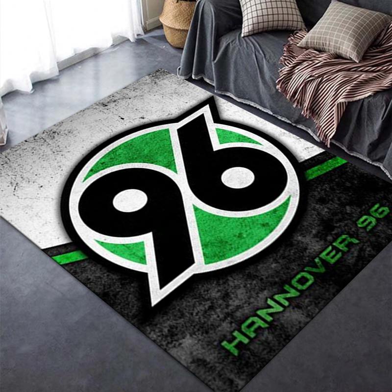 2025 Nový koberec Hannover 96 pro obývací pokoj, ložnici, domácí dekoraci pohovky, dětskou hru, protiskluzová podložka na podlahu 58