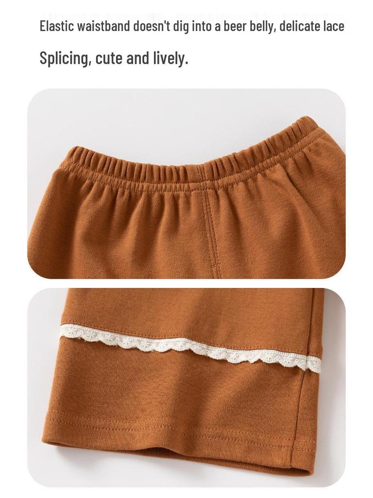 Wiosenne i jesienne ubranka dla niemowląt: Zestaw z długim rękawem i spodniami dla dziewczynek, Czysta bawełna, Stylowy dwuczęściowy strój, Wiek 0-6 lat