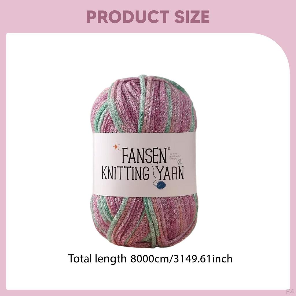 Acrylic Yarn Hand Knitting Comfortable Crochet for DIY Sweater Crafting