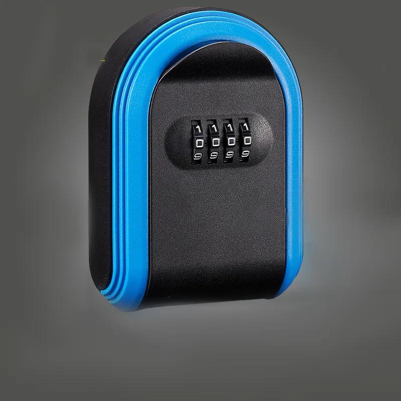 Full Plastic Key Box Password Lock Decoration Materials Promotion Entrance Key Storage Password Box Plastic Password Key Box YLE323