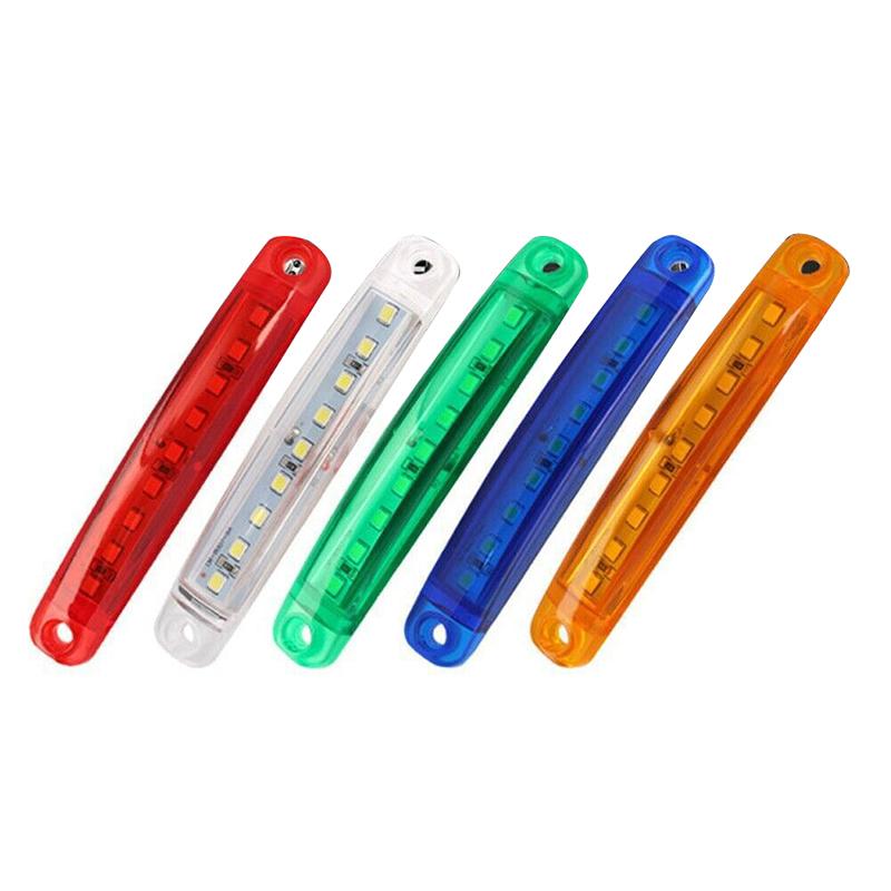 12V-24V Led Side Marker Indicator Car Lights Front Rear For Trucks Cab RV Trailer