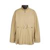 LESSLESS Stand-Collar Loose A-Line Jacket