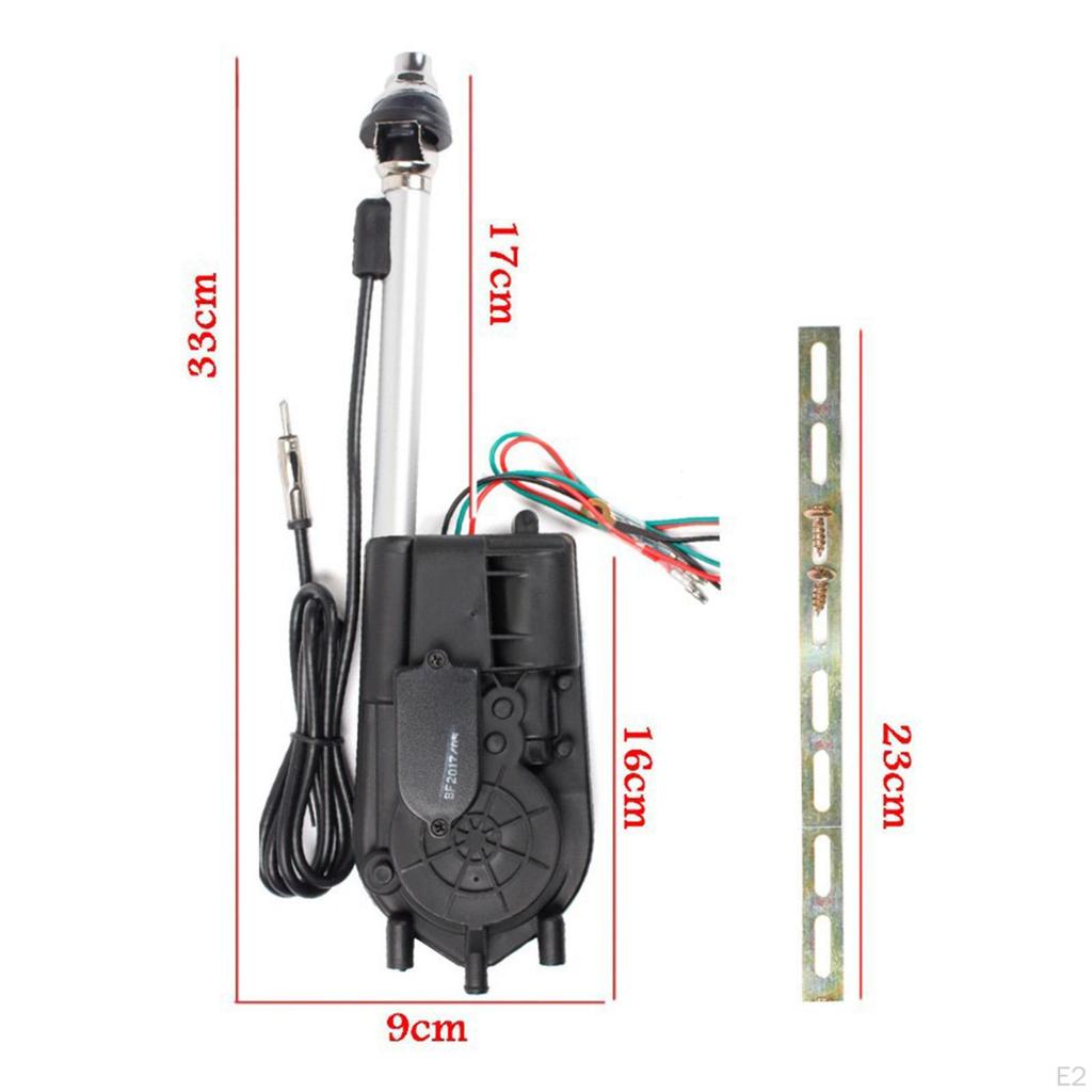 Antenă auto Auto Stabil Durabil Adaptor multifuncțional Instalare ușoară Semnal radio portabil