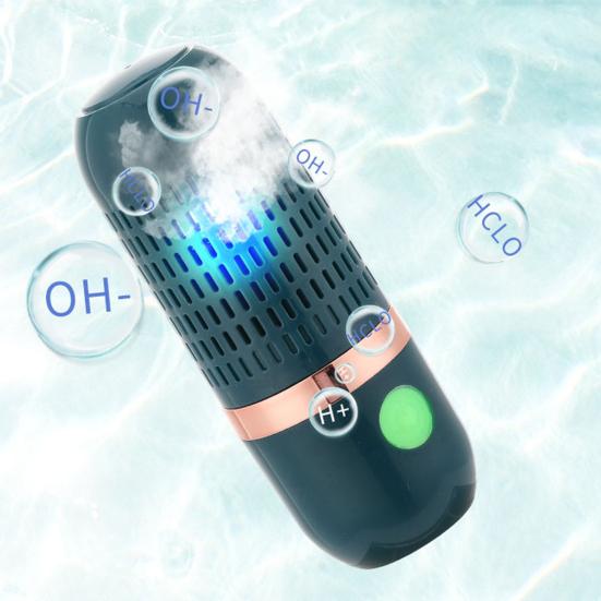 Fruit And Vegetable Cleaner Portable Wireless Capsule Food Purifier for Produce Waterproof 10-Min Detox Machine for Home Travel