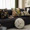 Französischer Retro-Stil Kissenbezug Wohnzimmer Sofa Schlafzimmer Kissen Grün Hochwertig Büro Balkon Dekoration