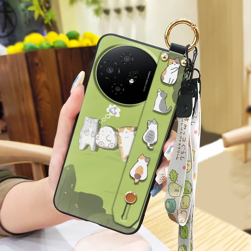 Silicone Fashion Design Phone Case For TCL 50 Nxtpaper 5G/50Pro Nxtpaper 5G Anti-knock Lanyard Protective Dirt-resistant