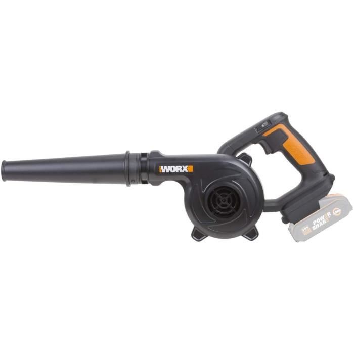 Cordless Leaf Blower - Worx - Wx094.9 - 20v-2ah - 260 Km/h - Compact and Lightweight