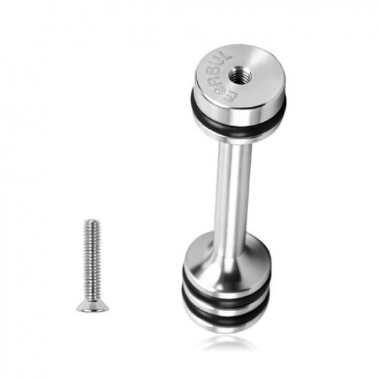 1x Billet Aluminum Oil Diverter Barbell for 2002-2013 Chevrolet Chevy Avalanche