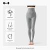 Tall Women's Extra Long Compression Leggings - Anti-Roll Fleece Lined Tights for Autumn/Winter