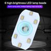 Car Ambient Light Enhance Car's Ambience with 7 Colors Rgb Automotive Light Self-adhesive Magnetic Suction Usb Rechargeable