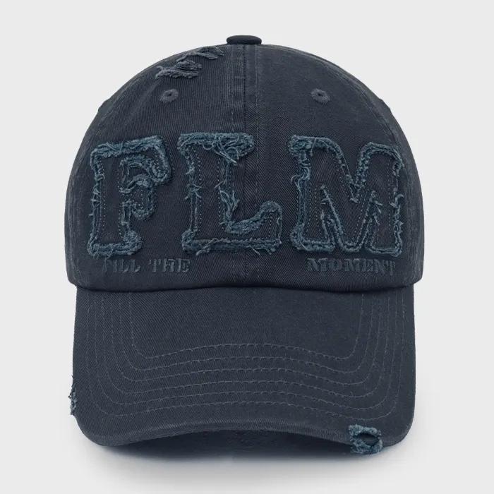 FLM Applique Logo Ball Cap - Navy