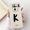 For Tecno Camon 16 16Pro CE7 CE7j CE9h Cover For Tecno Camon 16 Pro Case Simple Fashion Letters Pattern Design Silicone Bumper