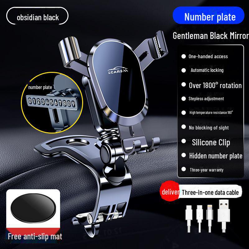 Universal 2025 Metal Car Phone Holder for Central Control Panel