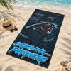 Carolina Panthers Microfiber Beach Towel Quick Dry Sand Free Lightweight Beach Towels for Travel Swimming Camping