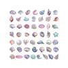 50Pcs Marine Themed Sticker Water Resistant Oceanic Decorative Sticker for Scrapbooking Water Bottle Phone Case Guitar